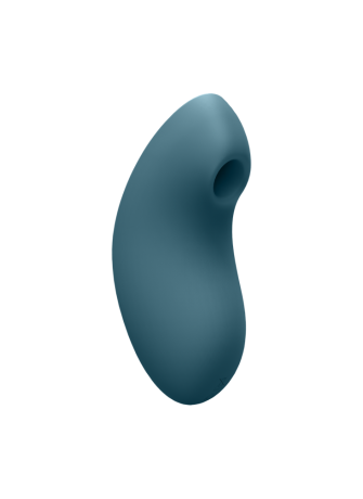 Stimulateur clitoridien par air pulsé et vibration bleu USB Vulva Lover 2 Satisfyer - CC597826
